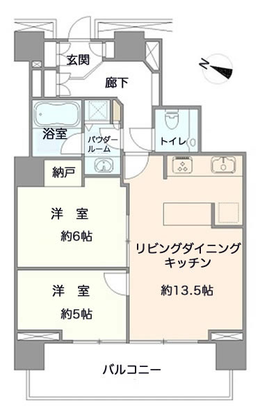 ザ・ヨコハマタワーズタワーウエスト間取り